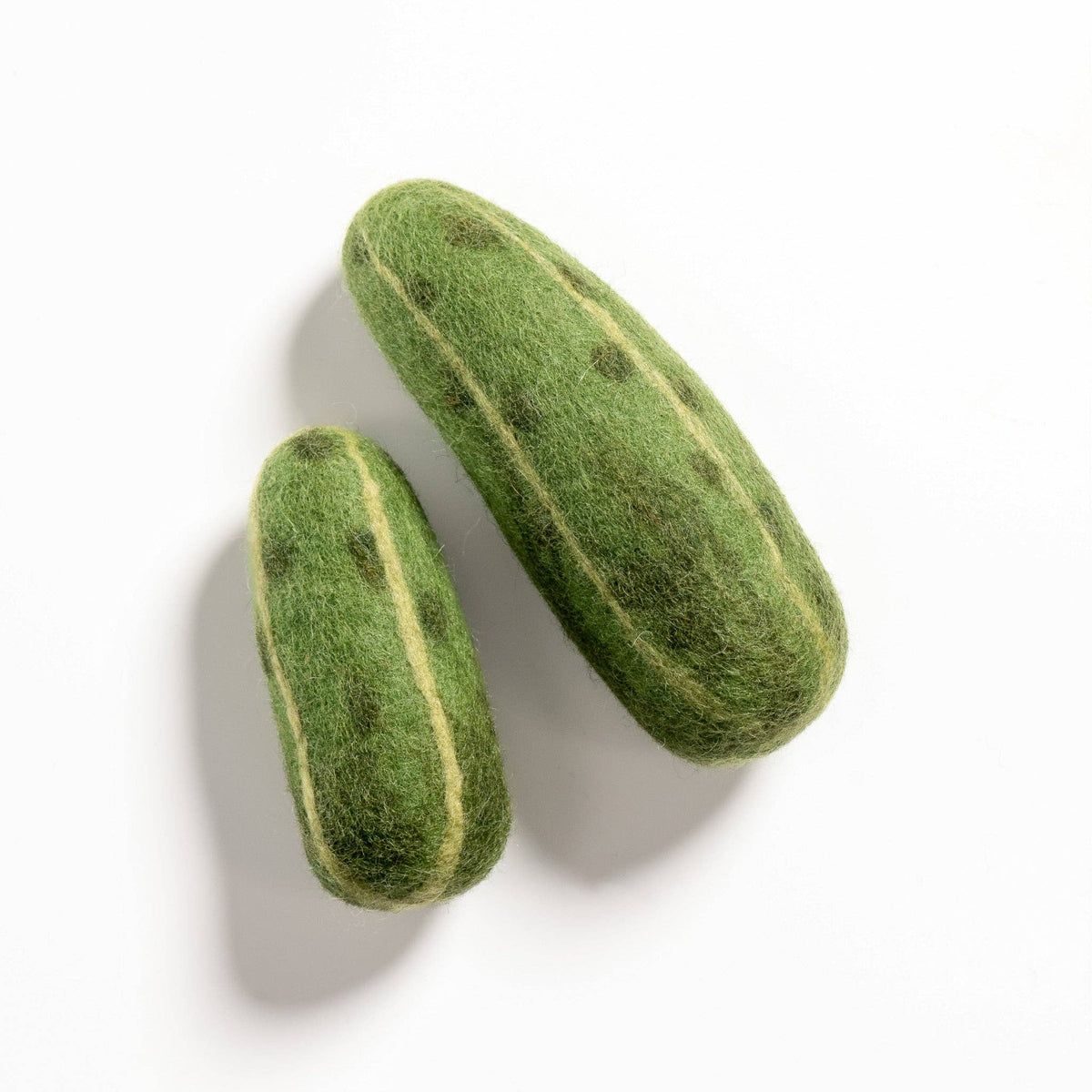 Dill Pickle Wool Felt Toy: Large